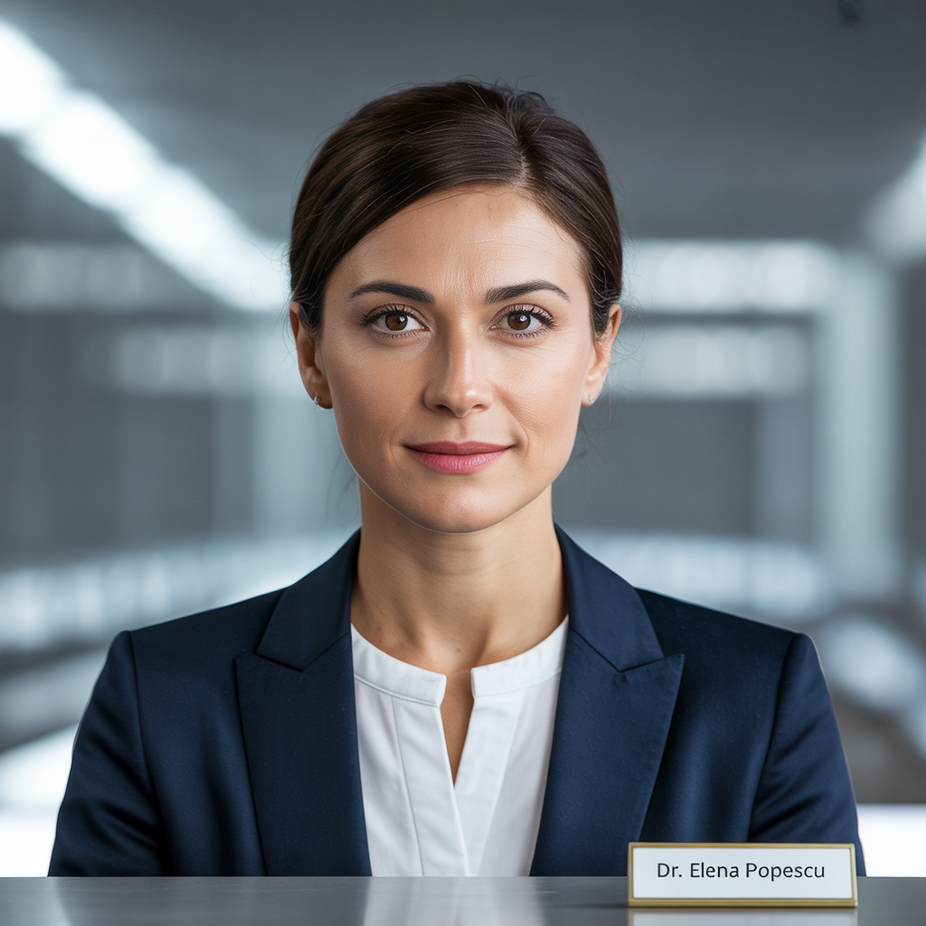 Dr. Elena Popescu - Chief AI Officer